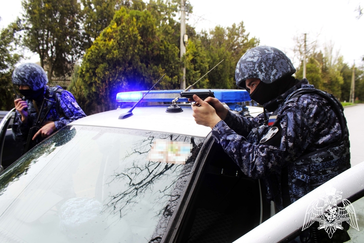 В Херсонской области сотрудники вневедомственной охраны Росгвардии подвели промежуточные итоги